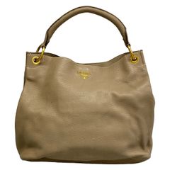 PRADA プラダ ハーフムーン ショルダーバッグ ARGILLA 美品 - メルカリ