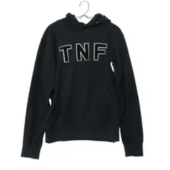 THE NORTH FACE ザ・ノースフェイス パーカー ロゴ刺繡 プルオーバートップス 長袖 ネイビー S メンズ 【中古】