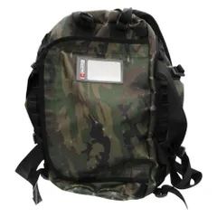 THE NORTH FACE ザ・ノースフェイス ボストンバッグ 2WAY Base Camp Duffel カモフラージュ柄 ダッフルバッグ ショルダーバッグ グリーン メンズ 【中古】