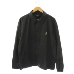 カンゴール KANGOL コーチジャケット L ブラック ホワイト /ES ■ECB001のサムネイル