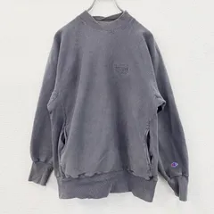 90s　Champion　チャンピオン　リバースウィーブ　スウェット/トレーナー　刺繍タグ　ダークグレー　Lサイズ　古着【値引き交渉OK！】