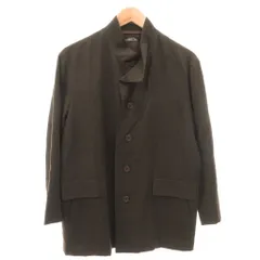 イッセイミヤケメン ISSEY MIYAKE MEN スタンドカラージャケット ブルゾン カーキ /FF ■ECC001のサムネイル