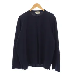 エルメス HERMES Tシャツ カットソー 長袖 クルーネック XXXL ネイビー /BMのサムネイル