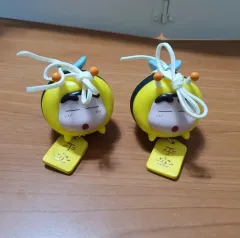 クレヨンしんちゃん 平安 ぬいぐるみ キーホルダー 2個 セット