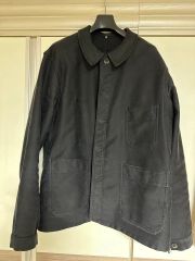 Le Catalan】ブラック モールスキン フレンチワークジャケット - メルカリ