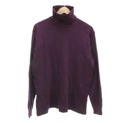 ランズエンド LANDS' END Tシャツ カットソー タートルネック L 紫 長袖 /NL ■ECF003のサムネイル
