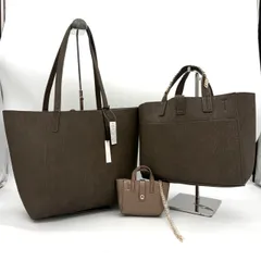 【新品未使用】remi&reid レミ＆レイド トートバッグ ハンドバッグ ミニバッグ 3点  茶