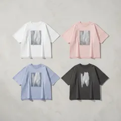 【le colis】ドライタッチ天竺 接触冷感 箔プリント ロゴ ワイド Tシャツ  2026NEW  ルコリのサムネイル