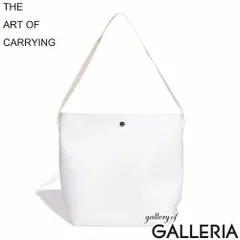 THE ART OF CARRYING ショルダーバッグ メンズ レディース ジアートオブキャリング 斜めがけ ショルダー スリム ノンステッチ 軽量 軽い 防水性 TPU ペーパーバッグ 肩掛け A4 PAPER F 225500210 WHITEのサムネイル
