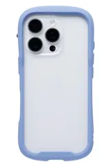 iFace Reflection Frost iPhone 16 Pro ケース クリア 強化ガラス(ペールブルー)【指紋が目立ちにくい 黄変防止 すりガラス 半透明 曇りガラス アイフェイス アイフォン16プ [ペールブルー] [iPhone 16 Pro]