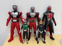 仮面ライダー 怪人 ソフビフィギュア セット - メルカリ