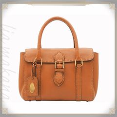 正規品】FENDI フェンディ セレリア リンダ ハンドバッグ 保存袋 茶系