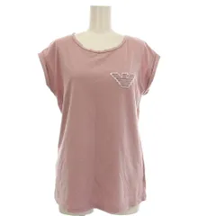 エンポリオアルマーニ EMPORIO ARMANI Tシャツ 42 ピンク ロゴパッチ 半袖 /GPのサムネイル