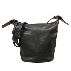 良品】 コーチ ブリーカー レザー ダッフル ショルダーバッグ 11422 茶 