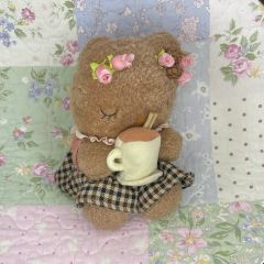 cocoa room様 羊毛フェルト ひまわりのくまさんポット - メルカリ