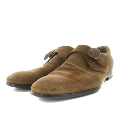 トッズ TOD'S ビジネスシューズ スエード ベルト 7 26.0cm 茶 ブラウン /AN11のサムネイル