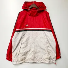 【中古】【メンズ】 adidas アディダス 00S NYLON HOODIE ナイロンパーカー ジャケット アウター  【146-240712-ay-38-IZU】