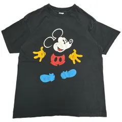 90年代 USA製 Disney ディズニー ミッキーマウス 半袖Ｔシャツ 大きいサイズ ムービー キャラクター(メンズ ONE SIZE)中古 古着 Y1624