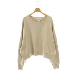 レミレリーフ REMI RELIEF Oversize Sweat スウェット プルオーバー 長袖 F ベージュ /HK ■OSのサムネイル