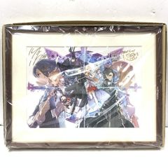 ソードアート・オンライン 著者＆イラストレーター 箔押しサイン入り