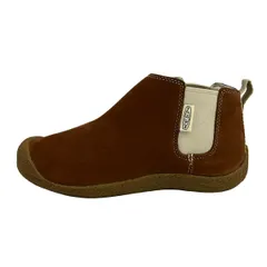 KEEN(キーン) ショートブーツ 23.5 レディース - ダークブラウン サイドゴアのサムネイル