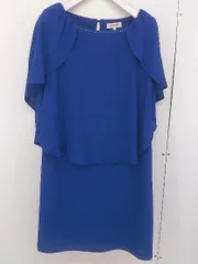 ◇ SOUP スープ パール ノースリーブ 膝丈 ワンピース サイズ9 ネイビー レディース  【中古】 【1203180007541】のサムネイル