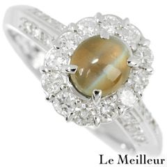 新品仕上済】 サファイア 1.9ct イエローゴールド K18YG フラワー 