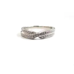 ハリーウィンストン HARRY WINSTON Pt950 トリスト ツーロウ ダイヤ リング 指輪 ジュエリーのサムネイル