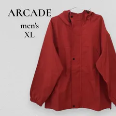 ★防汚効果、防風効果、UVカット ★アーケード ARCADE 『スッキリ無駄のない綺麗なデザイン』マウンテンパーカー／ゆったりオーバーサイズデザイン 【XL】