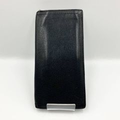 美品］カミーユフォルネ リザード 長財布 折り財布 ダークネイビー