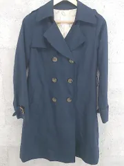 ◇ ag aquagirl アクアガール 長袖 トレンチ コート ネイビー * 1002799377713 【中古】 【1002799377713】のサムネイル