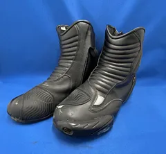 【中古品】コミネ KOMINE ウォータープルーフ ライディングショートブーツ BK-085 26.5cm バイクシューズ 防水【C3/0514-2】のサムネイル