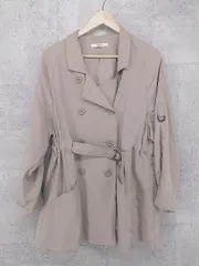 ◇ AZUL BY MOUSSY アズールバイマウジー 長袖 コート S ベージュ * 1002799835008 【中古】 【1002799835008】