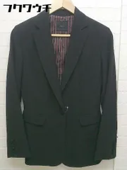 ◇ IMAGE イマージュ 1B シングル 長袖 テーラード ジャケット サイズ7 ブラック レディース 【中古】 【1103230019206】のサムネイル