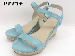 ◇ LibertyDoll リバティードール ウェッジソール サンダル シューズ サイズM ブルー系 レディース 【中古】 【1104230001123】のサムネイル