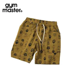 gym master ジムマスター ULシアサッカーハッピーペイントショーツ メンズ 総柄 軽量 速乾 G733767  My habitsのサムネイル