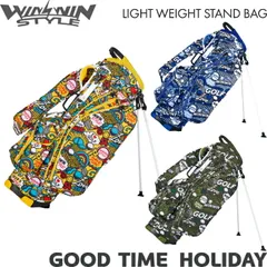 WINWIN STYLE ウィンウィンスタイル GOOD TIME HOLIDAY LIGHT WEIGHT STAND BAG　グッドタイムホリデイ　スタンドバッグのサムネイル