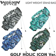 WINWIN STYLE ウィンウィンスタイル GOLF HOLIC ICON Ver. STAND BAG　ゴルフホリックアイコン　スタンドバッグのサムネイル