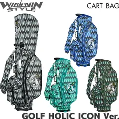 WINWIN STYLE ウィンウィンスタイル GOLF HOLIC ICON Ver. CART BAG　ゴルフホリックアイコン　カートバッグのサムネイル
