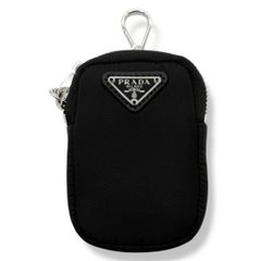 PRADA Re-Nylon 三角ロゴ キーホルダー ミニポーチ TT119 - メルカリ