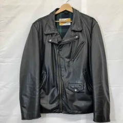 Schott /ショット/ダブルライダース /supremeコラボ/USA製/XLサイズ/ブラック のサムネイル