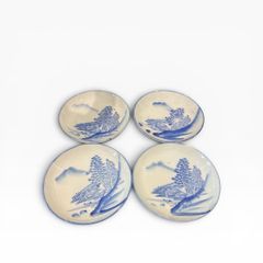 中国美術 元染付大皿 元時代 青花 時代 大明宣徳年製 飾り座 唐草紋様