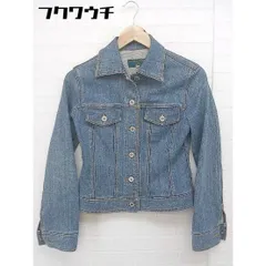 ◇ QUEENS COURT クイーンズコート 長袖 デニム ジャケット Gジャン サイズ2 インディゴ レディース  【中古】 【1106080012694】のサムネイル