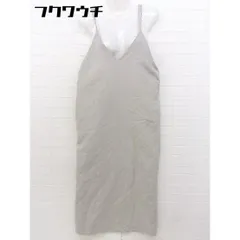 ◇ titivate ティティベイト ロング キャミソール ワンピース サイズM ベージュ レディース  【中古】 【1106080010188】のサムネイル