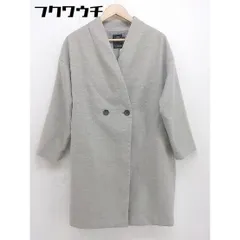 ■ AZUL BY MOUSSY アズールバイマウジー 長袖 コート サイズS ライトグレー　 レディース  【中古】 【1106080002398】