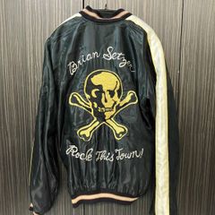 斉藤和義着用モデル スカジャン L BEAMS✕東洋コラボ品 ドクロ 極美品