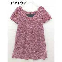 ◇ MILKFED. ミルクフェド 花柄 総柄 半袖 ミニ ワンピース サイズS ピンク系 レディース  【中古】 【1106100001868】のサムネイル