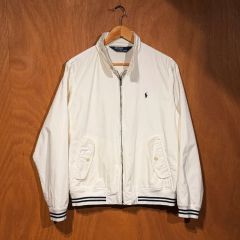 現行】POLO GOLF シアサッカー スウィングトップ ブルゾン ドリズラー 