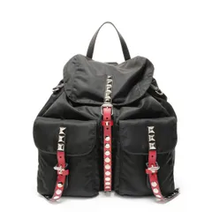 PRADA プラダ リュック・デイパック ナイロン スタッズ レザー【中古】