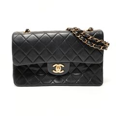 美品】CHANEL 《ミニマトラッセ》 ラムスキン チェーンショルダー 